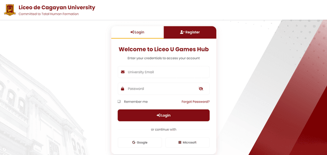 LDCU Games Management System